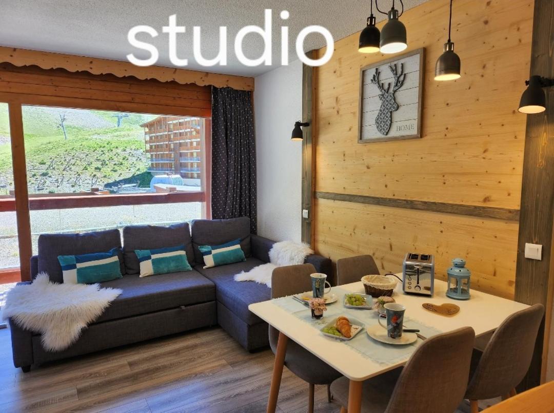 Arc 2000 - Appartement Ou Studio Avec Balcon Et Vue Les Arcs  Ngoại thất bức ảnh